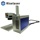 Mini Size Metal Desktop Fiber Laser Marking Machine Laser Engraver 30w