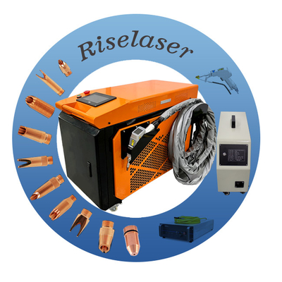 1500W Handheld Metal Spot Welders 3 In 1 Mesin Laserseldering Dengan Multi Fungsi