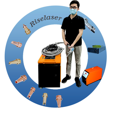 RL 3-in-1 Handheld Portable 1500w 2000w 3000w Fiber Laser Welding Machine dengan Cutting Cleaning Function