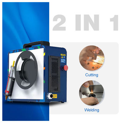 300W/600W Handheld Laser Welding Machine dengan layar sentuh 5 inci dan diameter titik fokus 0,5mm