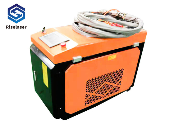 Multi Posisi 1500w 2000w 3000w Handheld Laser Mesin Pengelasan Dibangun di Air Chiller